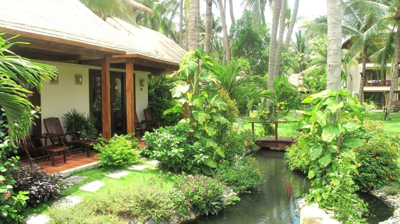Hạng Phòng Tiêu Chuẩn Hướng Vườn Tiện Nghi Cho Cặp Đôi